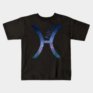 Piscis Galaxy Kids T-Shirt